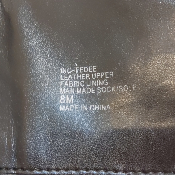 Inc leather tall boots. - Picture 7 of 8